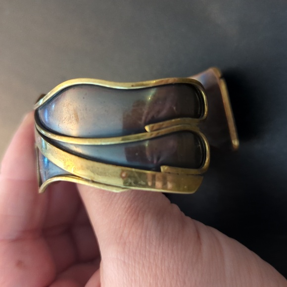 Art Copper And Brass Cuff - Picture 5 of 5